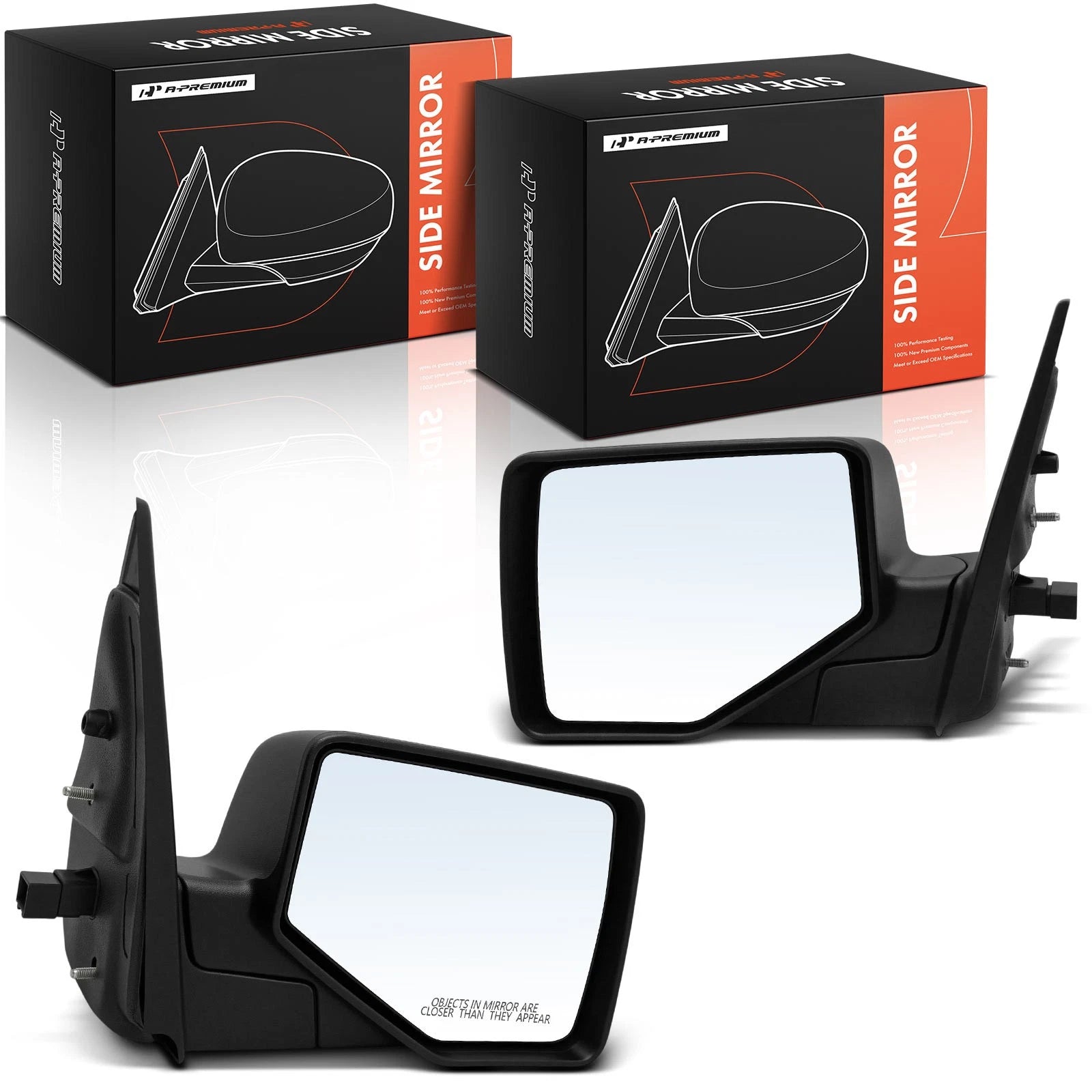 2X Power Adjust Side Mirror with Power Fold for Ford Explorer (2006–2010)