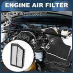 Car Engine Air Filter No. 281133X000 for Hyundai Elantra 1.8L 2.0L (2011–2016)