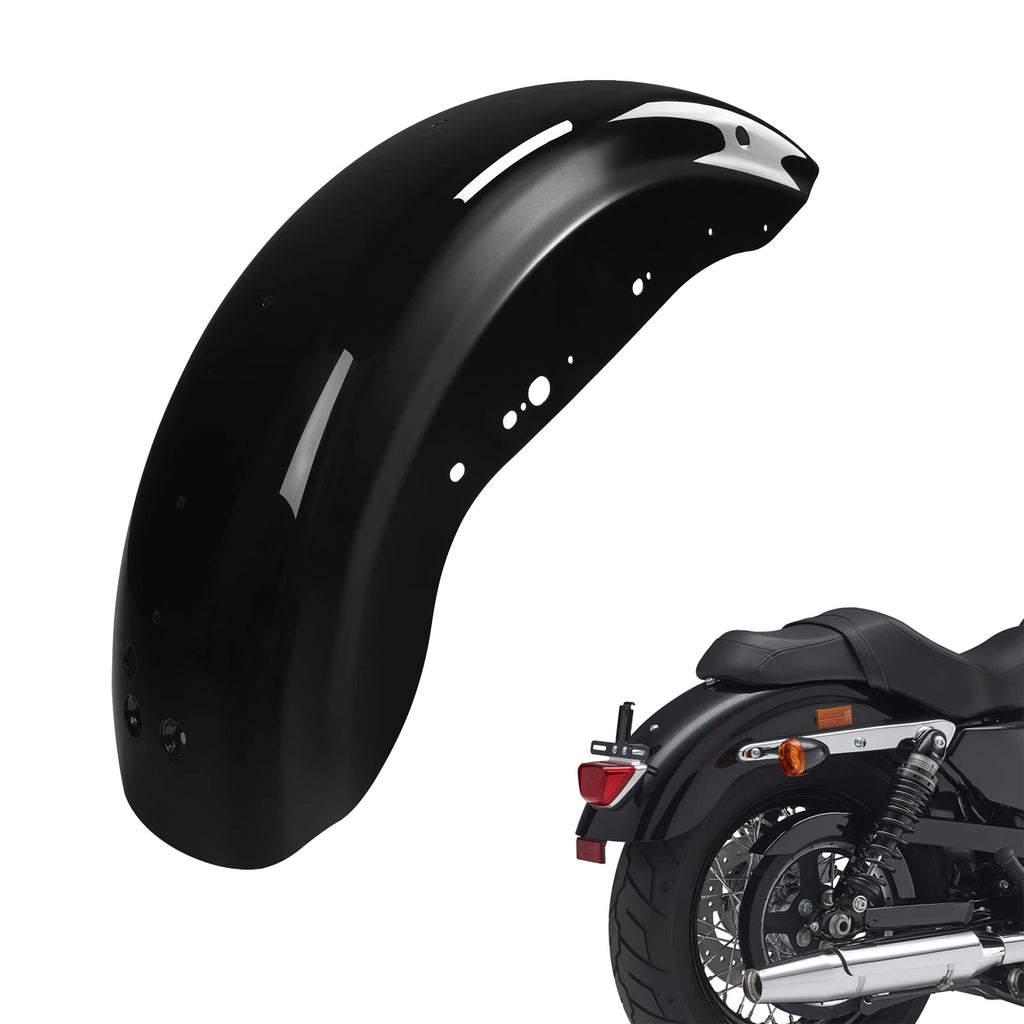 Vivid Black Rear Fender for Harley Sportster 1200 XL1200C XL1200CP (2011–Present)