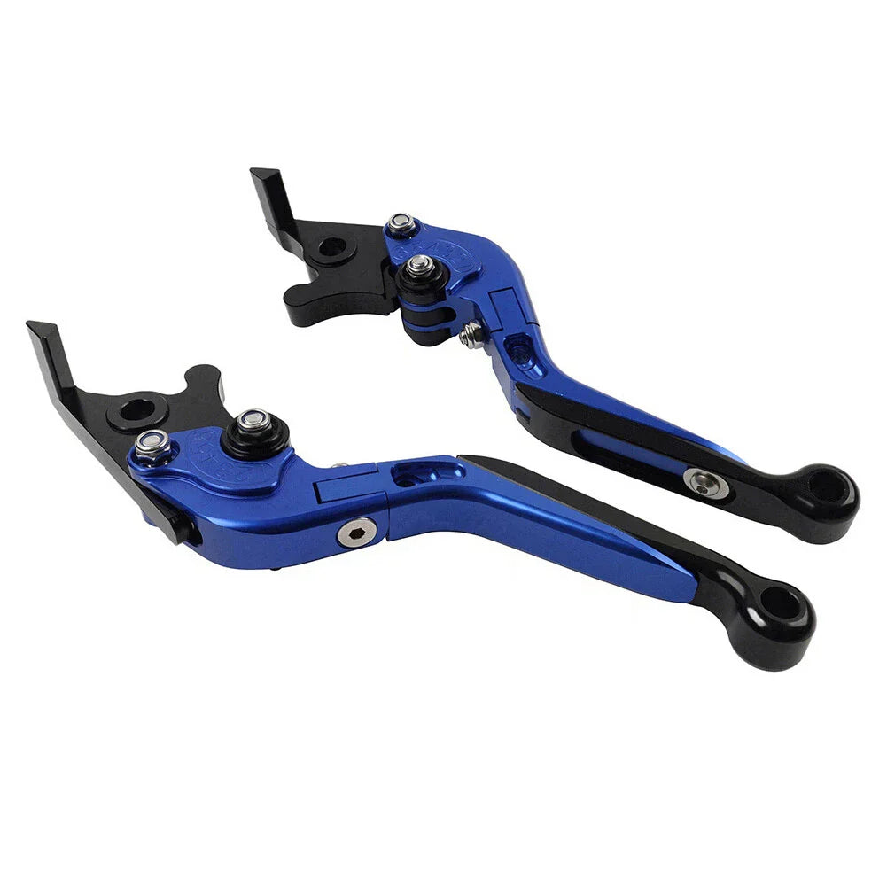 Blue Extendable Brake Clutch Levers for BMW F900R F900XR F750GS F850GS (2020-2023)