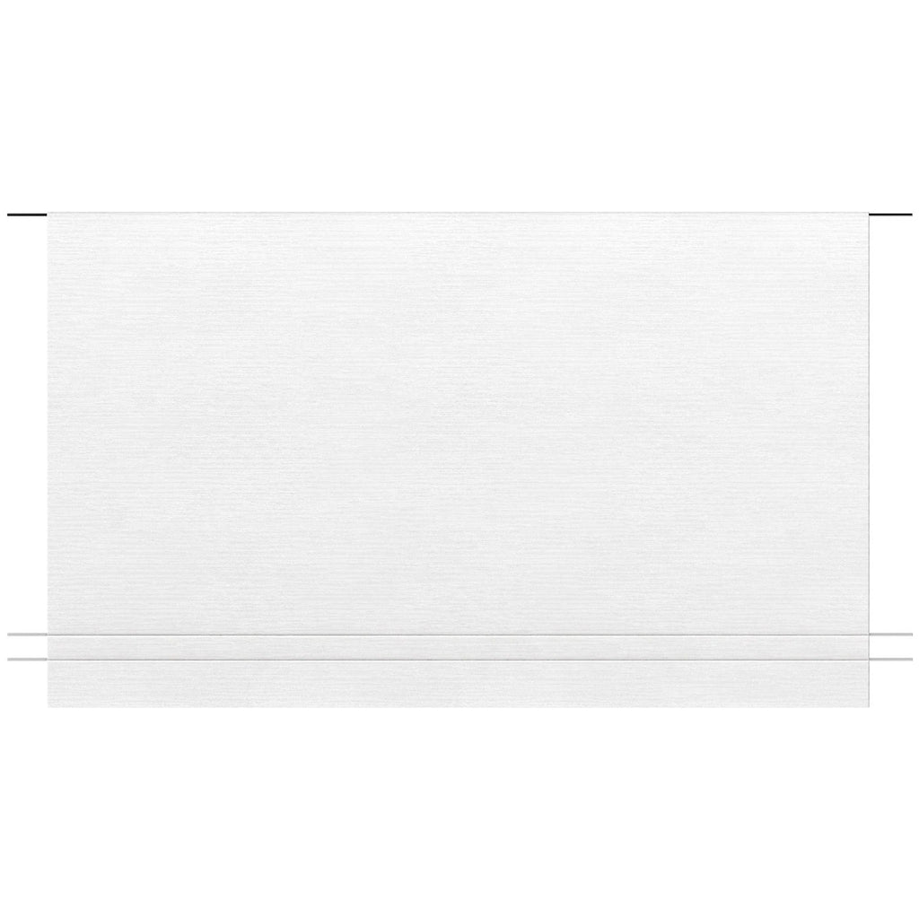 RV Awning Fabric 8' White for RV Camper Trailer (22FT)