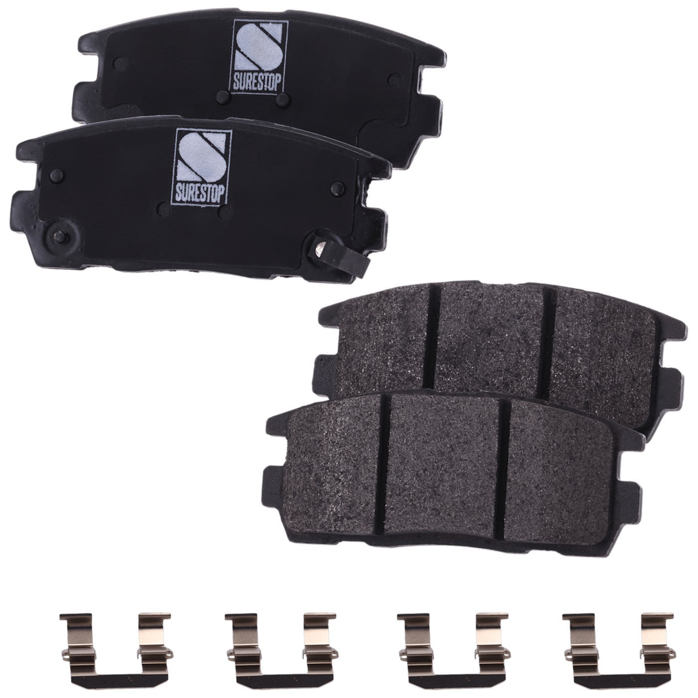 Rear Brake Disc and Pad Kit for Chevrolet Equinox (2010–2017) Ceramic Pads