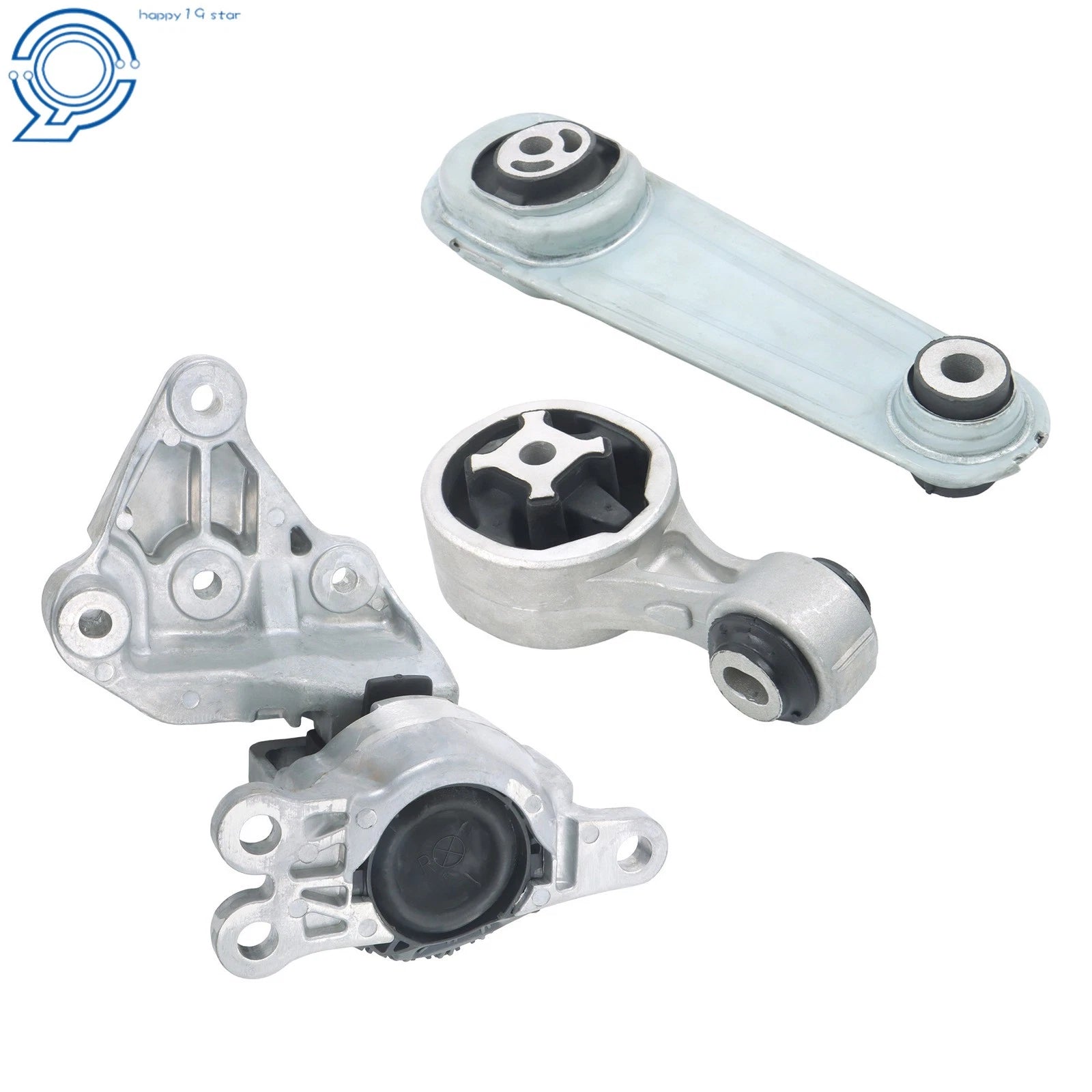 Set of 3 Engine Motor & Trans Mounts for Nissan Rogue (2014–2020)
