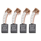 Set of 4 Carbon Brushes for RAGE3S & Fury 3S Saws