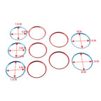 Air Condition Vent Outlet Ring Cover Trim for Mercedes A B CLA GLA Class