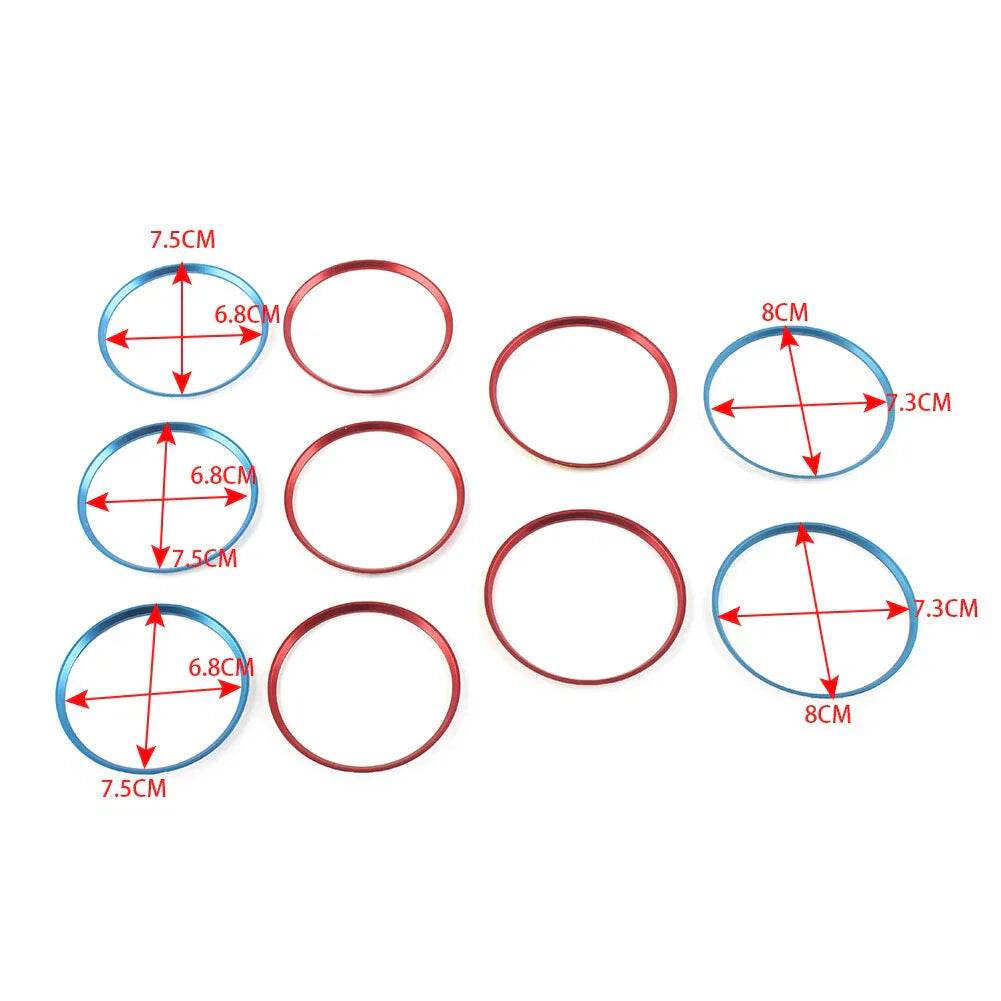 Air Condition Vent Outlet Ring Cover Trim for Mercedes A B CLA GLA Class