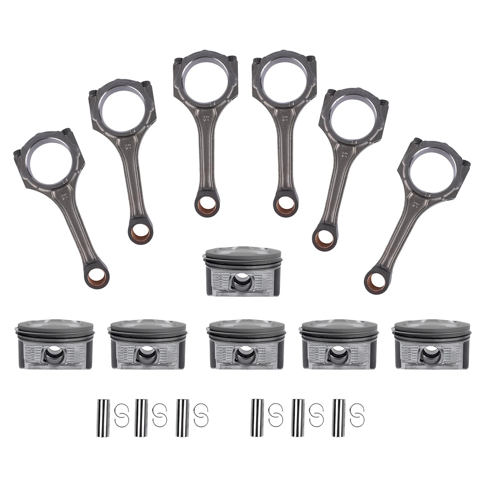 Piston Rings & Connecting Rods for Toyota 4Runner FJ Cruiser Tacoma (2003–2023)