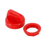Red Ignition Key Cover with Nut for Polaris RZR XP 1000 900 800 Ranger Sportsman (2014–2021)