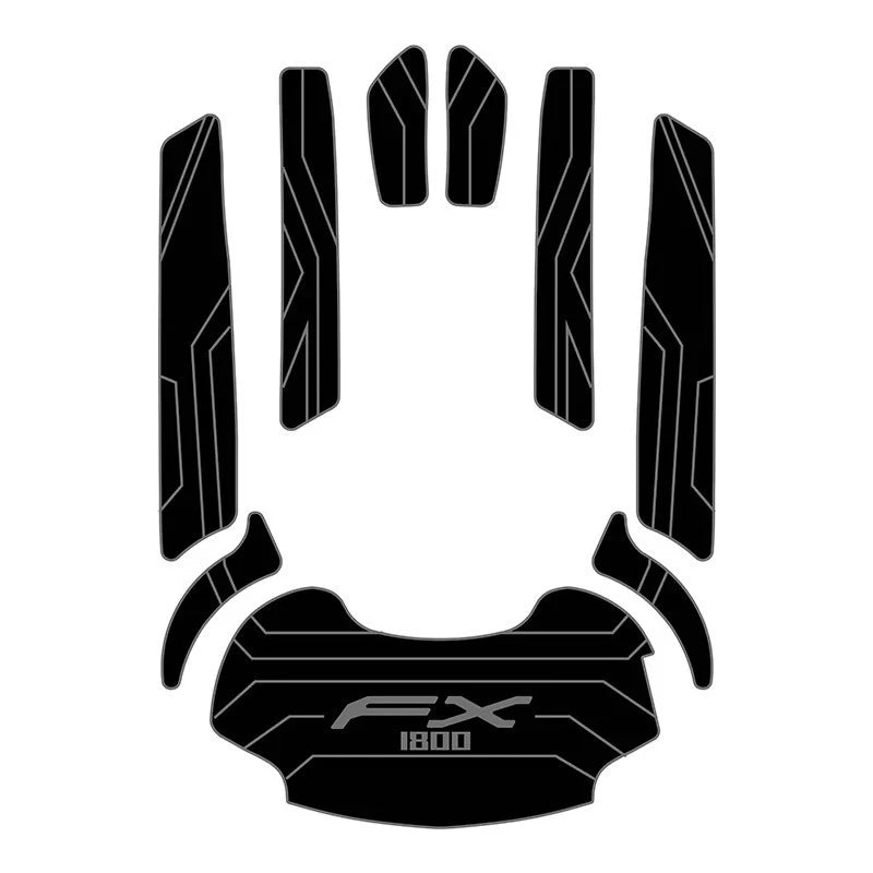 Custom Eva Foam Pad Traction Mats for Yamaha FZR FZS FX1800 (2010–2019)