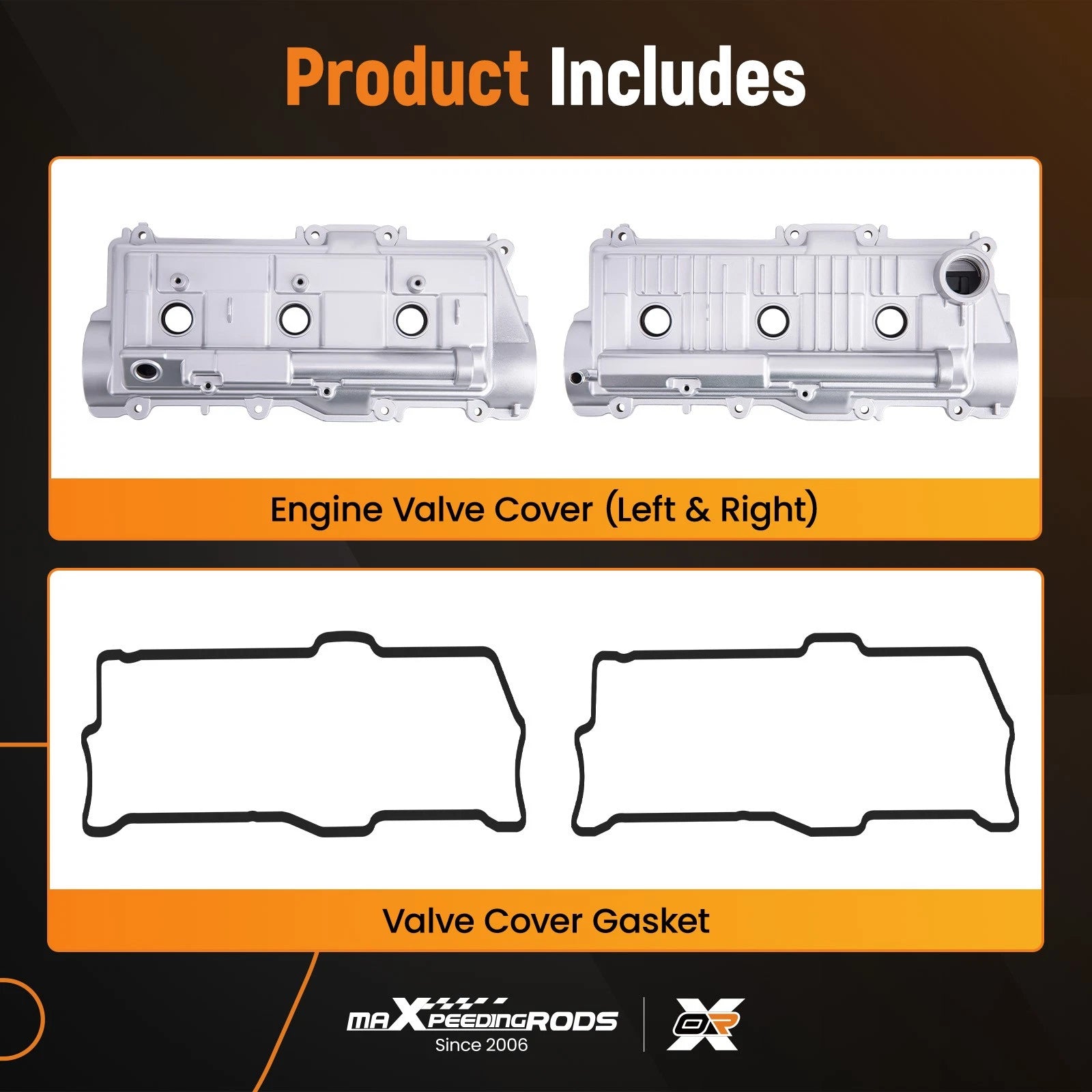 Aluminum Rocker Valve Cover for Toyota Tacoma T100 4Runner 3.4L (1995–2004) 264-978