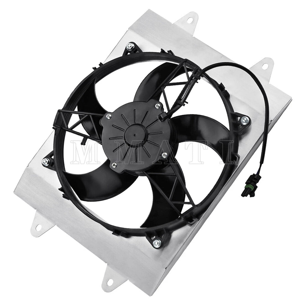 Set of 2 Radiator Cooling Fan Shrouds for Polaris Ranger 800 Crew XP 2010–2016