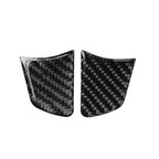Carbon Fiber Steering Wheel Panel Cover Trim for Audi A6 A7 (2012-2018)
