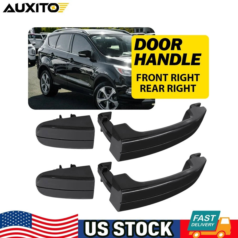 Set of 2 Exterior Door Handles for Ford Transit (2014–2018) RH