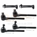 6x Suspension Kit Tie Rods for Chevrolet Impala (1965–1968)