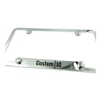 License Plate Frame 50 State Engraved Chrome for Chevrolet Custom (2010–2018)