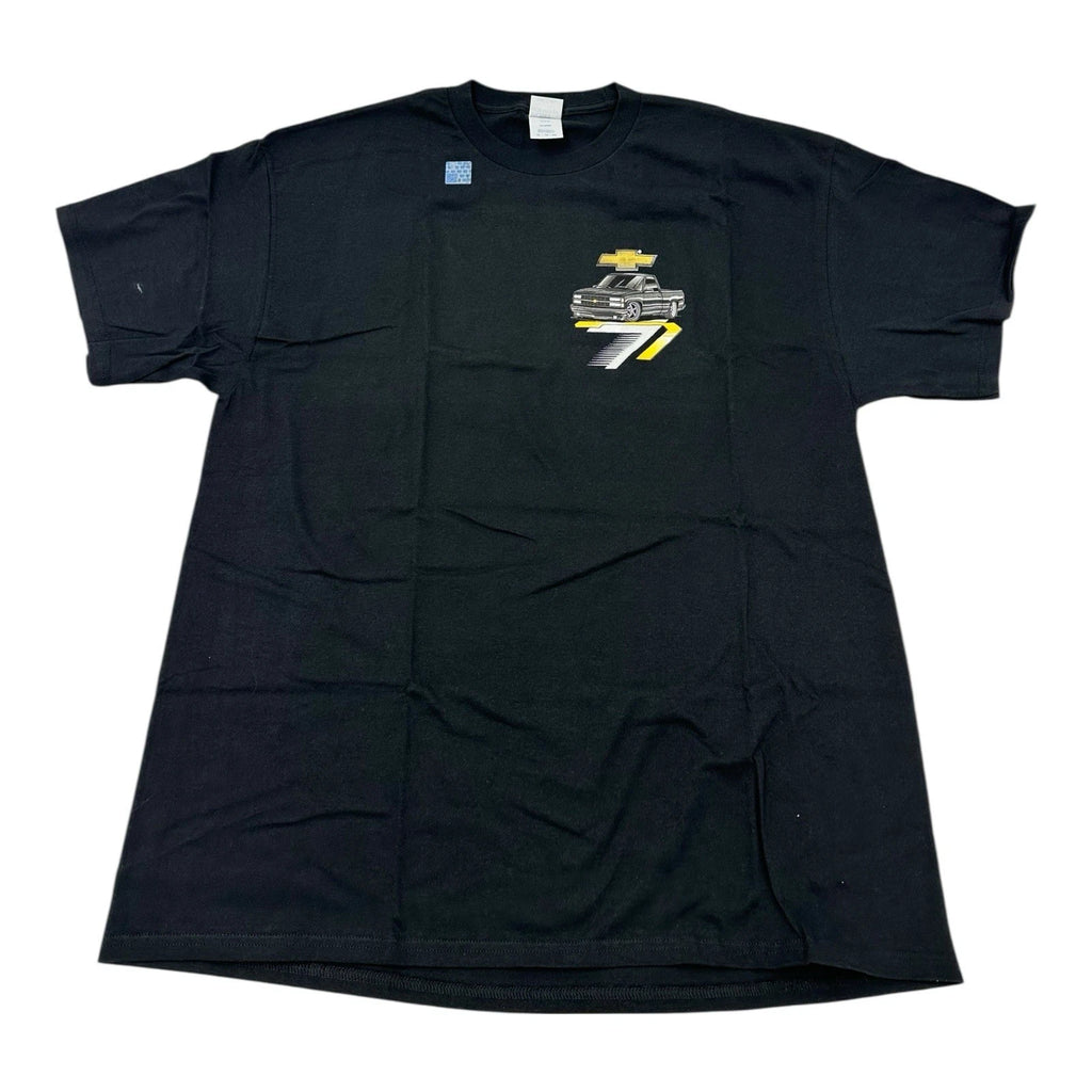 Black Licensed T-Shirt for Chevrolet Silverado (2014–2018)