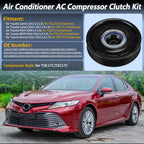 AC Compressor Clutch Kit 6 Groove for Toyota Camry RAV4 Sienna 