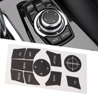 iDrive Button Repair Decal Sticker for BMW F30 F31 F34 E90 E92 E93 (2009–2015)