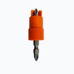 2X Spring Loaded Screwdriver Bit Stopper for Electric Drill Compatibility