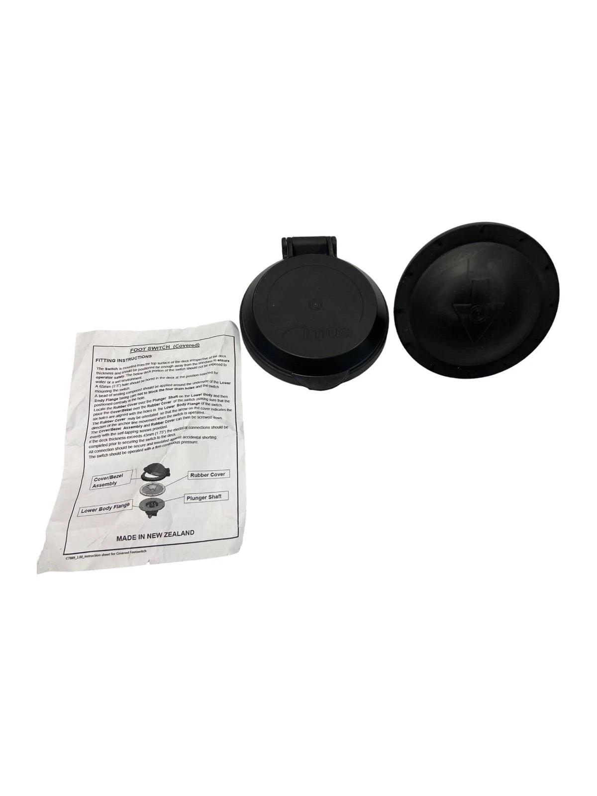 Imtra SPA-10502K Windlass Foot Switch for Marine Applications (No Hardware)