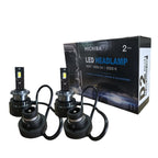 2 x LED Headlight Bulb Globe 12V 35W 4000LM 6500K Canbus