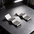Set of 4 RV Refrigerator Mounting Brackets for Temperature Sensor Stainless Steel