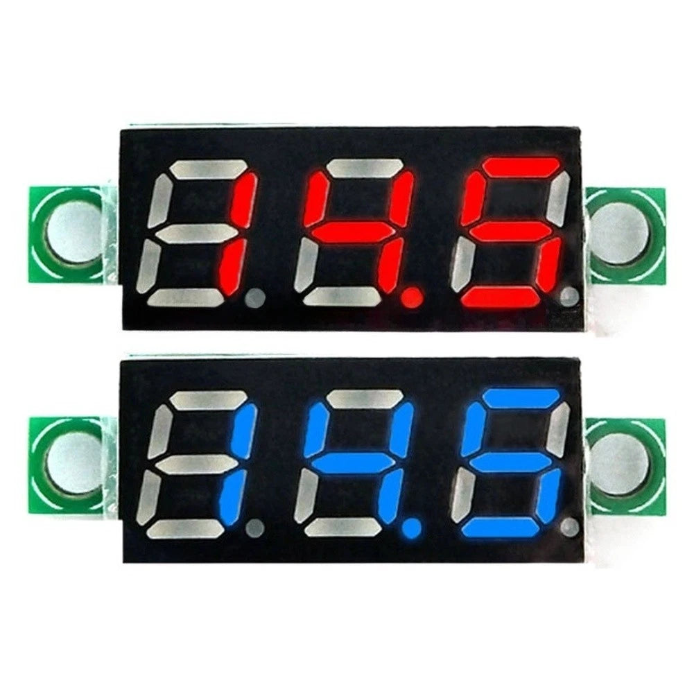 Digital Voltmeter for DC 5-30V (0.28 Inch, LED Readout)