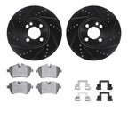 2X Brake Disc and Pad Kit for Mini Cooper