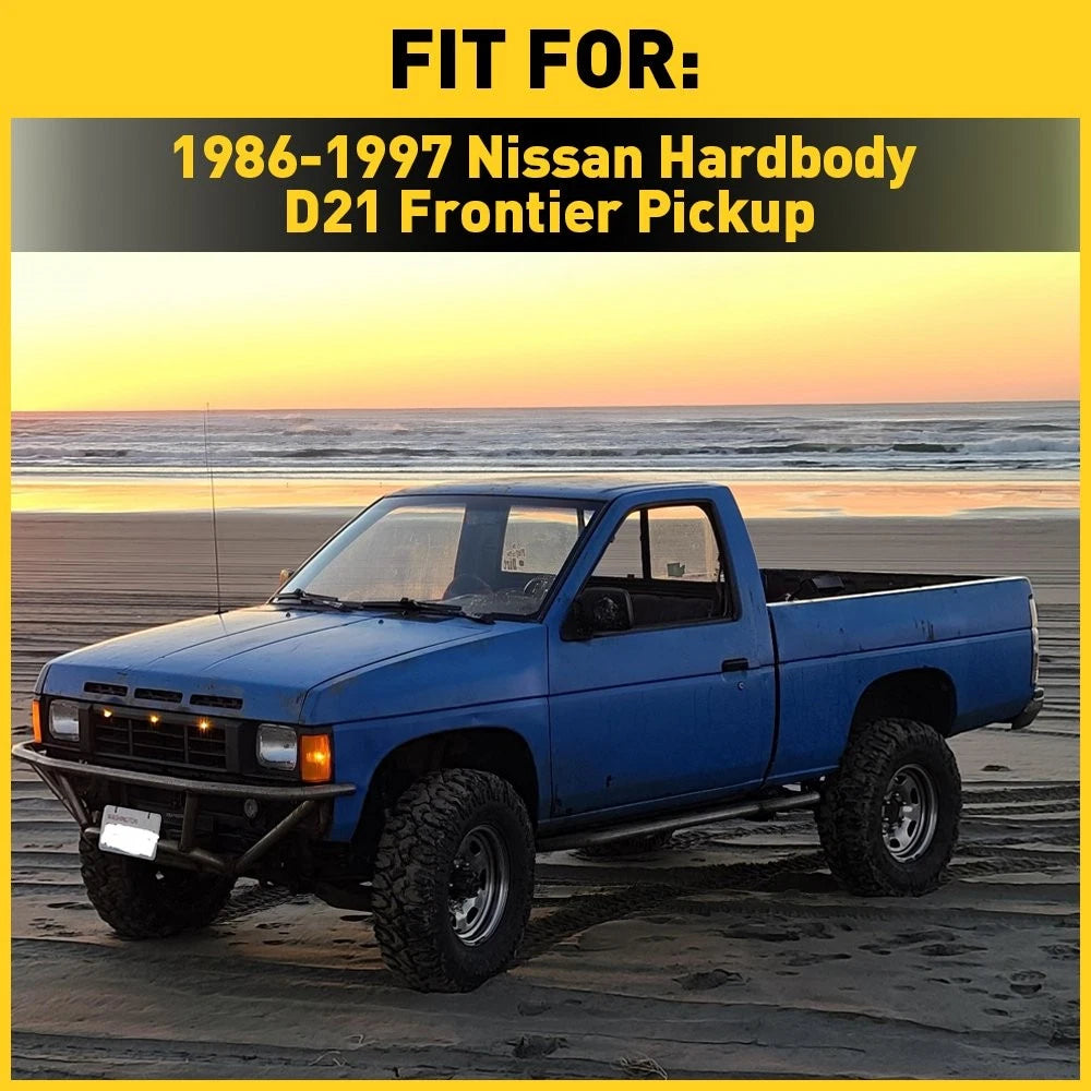 Front Inside Door Handle Set for Nissan Hardbody D21 Frontier (1986–1997)