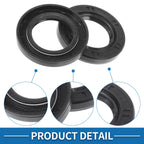Set of 5 Oil Seal Rotary Shaft Seal Nitrile Rubber 25x41.25x6mm
