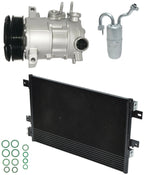 A/C Compressor Kit With Condenser for Chrysler 200 2.4L (2012–2014)