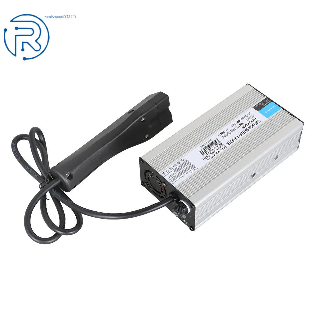 48V/6A Golf Cart Battery Charger for EZGO RXV, Club Car DS, Yamaha