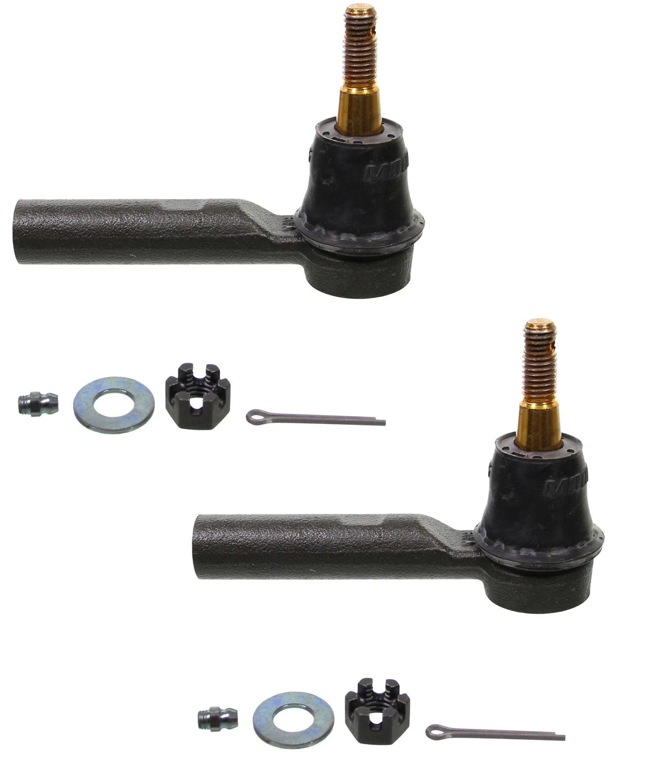 Set of 2 Outer Steering Tie Rod Ends Moog for Cadillac SRX (2004–2016)