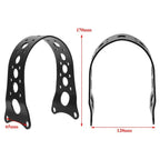 Gloss Black Front Fork Fender Brace for Harley Sportster Iron (2004-2023)