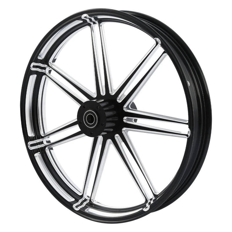 23" Front Wheel Rim CNC & Dual Disc Hub for Harley Touring (1997–2021)