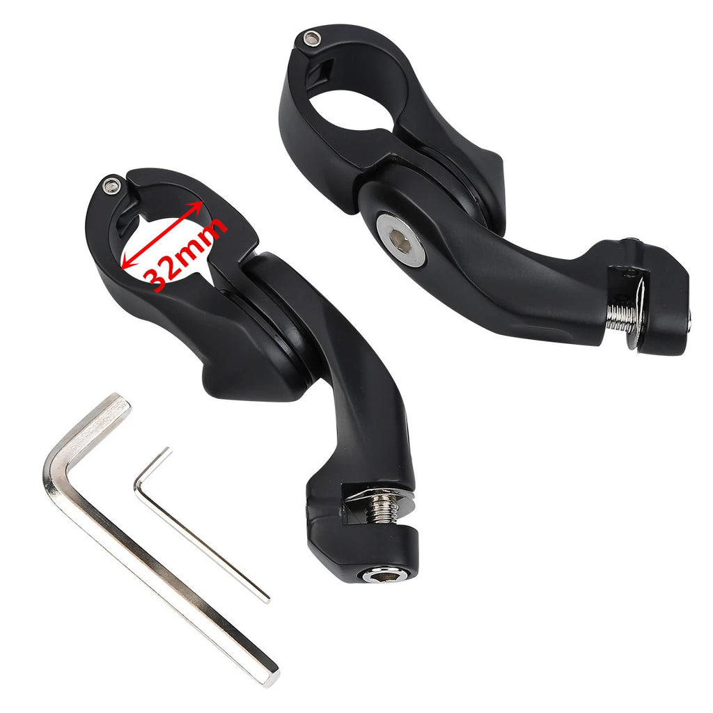 1-1/4" Highway Short Angled FootPeg Mount Kit for Harley Electra Glide (2014–2023)