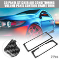 Set of 2 CD Panel Stickers for Audi A4 B8 A5 S5