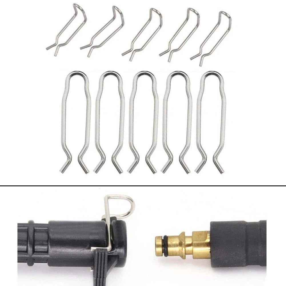 10 Pack 304 Stainless Steel Spring Clamp for Karcher K3 K4 K5 K6