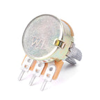 Set of 5 Linear Taper Rotary Audio Potentiometers 5K/10K/50K/100K Ohm