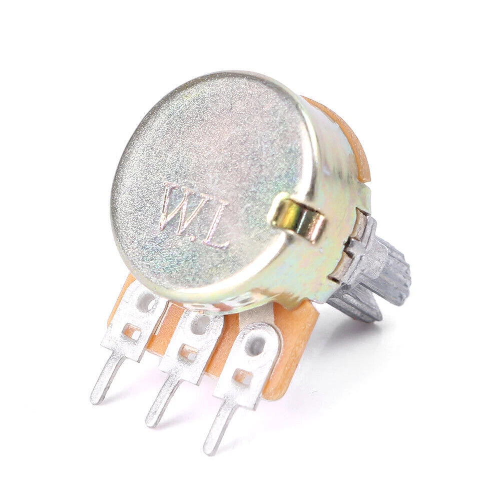 Set of 5 Linear Taper Rotary Audio Potentiometers 5K/10K/50K/100K Ohm