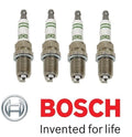 Set of 4 Spark Plugs for Mercedes W124 W129 W140 W202 W210 (1990–2002)