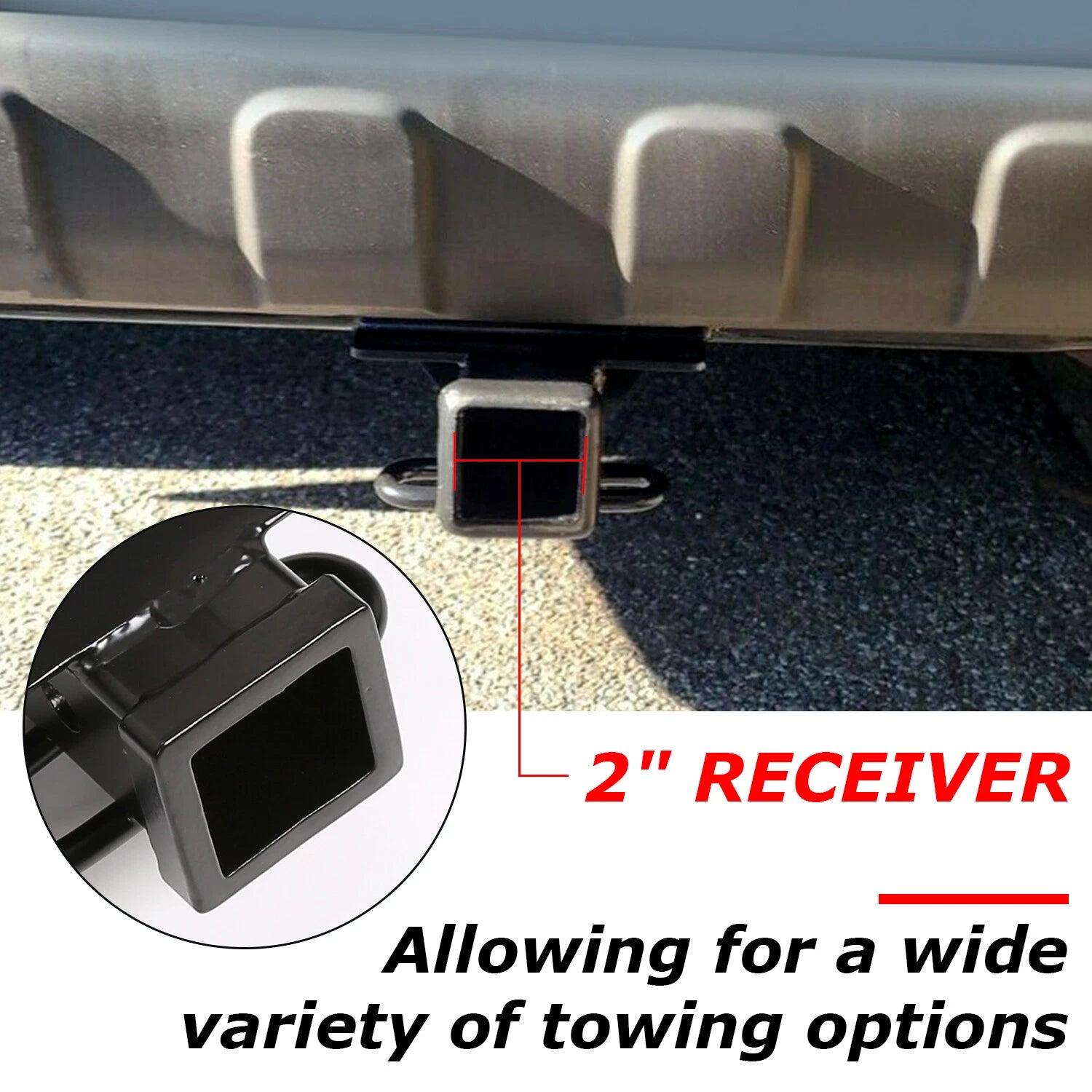 Class 3 Trailer 2" Receiver Tow Hitch for Honda Pilot (2003–2008)