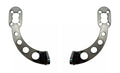 Tail Light Brackets Custom Drilled Curved Steel Pair for Chevy GMC (1940–1953)