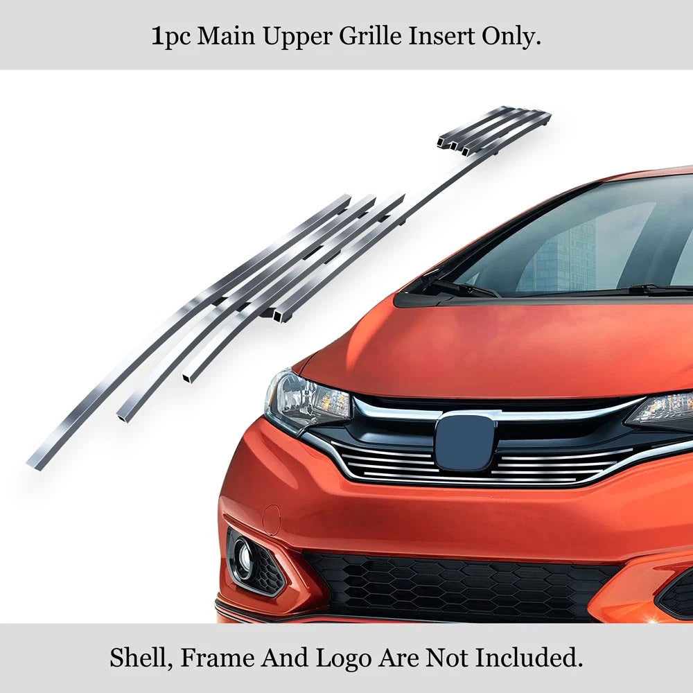 Stainless Silver Billet Grille Insert for Honda Fit (2018-2019)