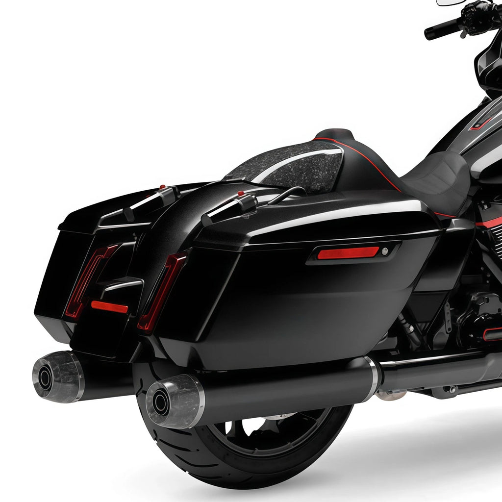 Hard Saddlebags for Harley FLHXSE FLTRXSE (2023–2024) Vivid Black