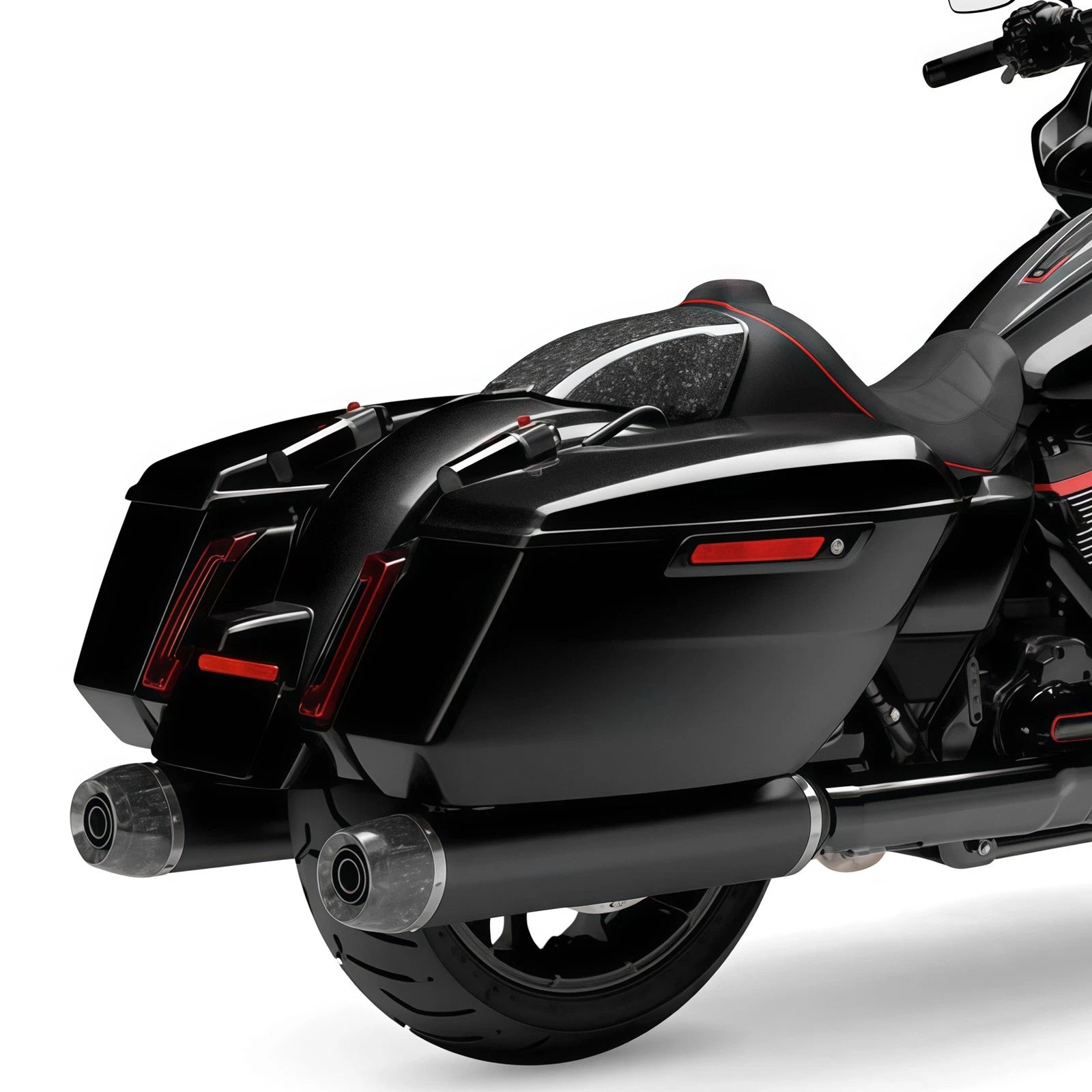 Hard Saddlebags for Harley FLHXSE FLTRXSE (2023–2024) Vivid Black