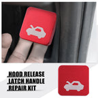 2X Hood Release Latch Handle Repair Kit for Honda CR-V (1997–2006) Red