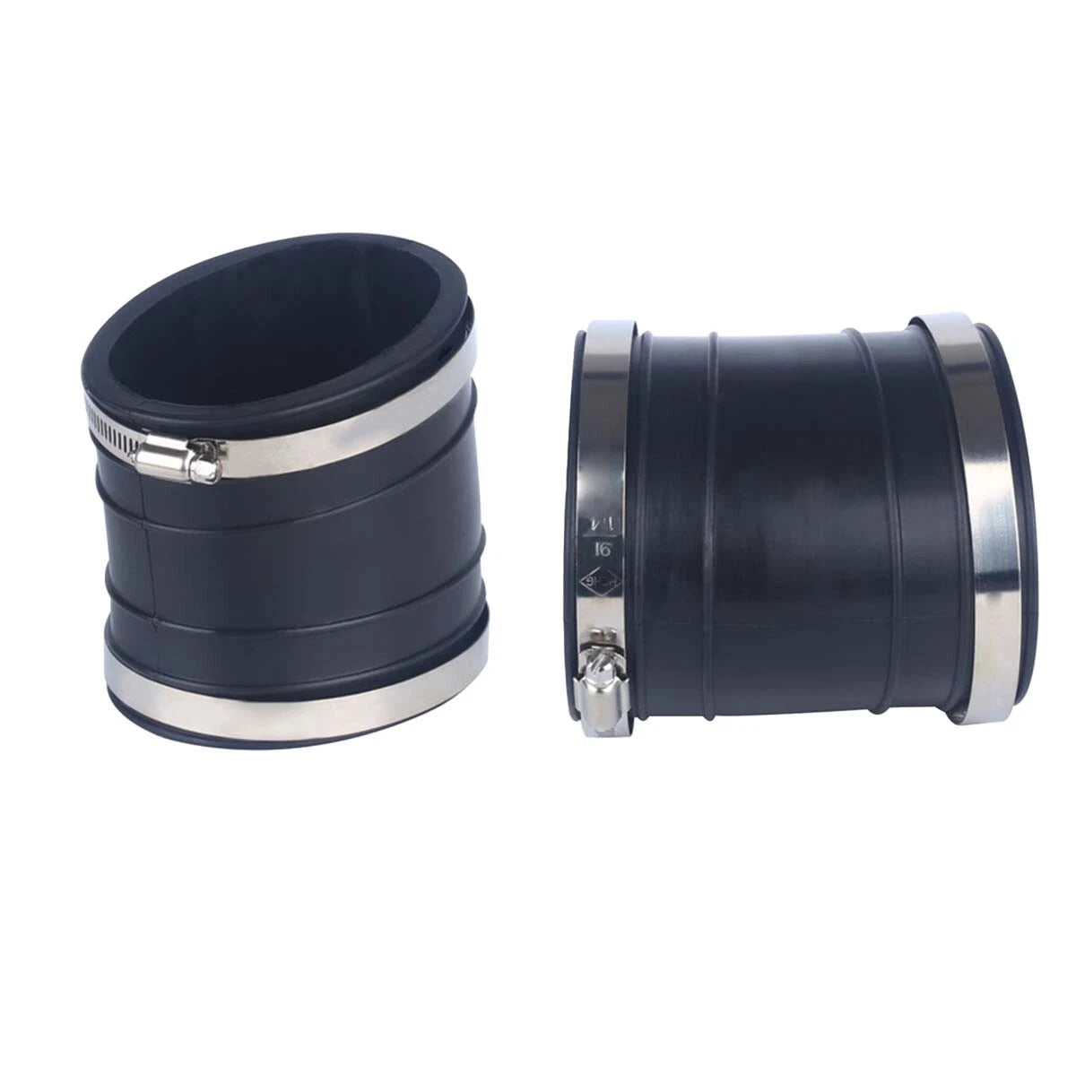 2Pcs Lower Exhaust Bellows for MerCruiser (32-14358T, 32-14358001, 89130, 18-2746)