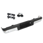 Chrome Rear Bumper Assembly w/ Sensor Hole for Ford F150 (2009–2014)