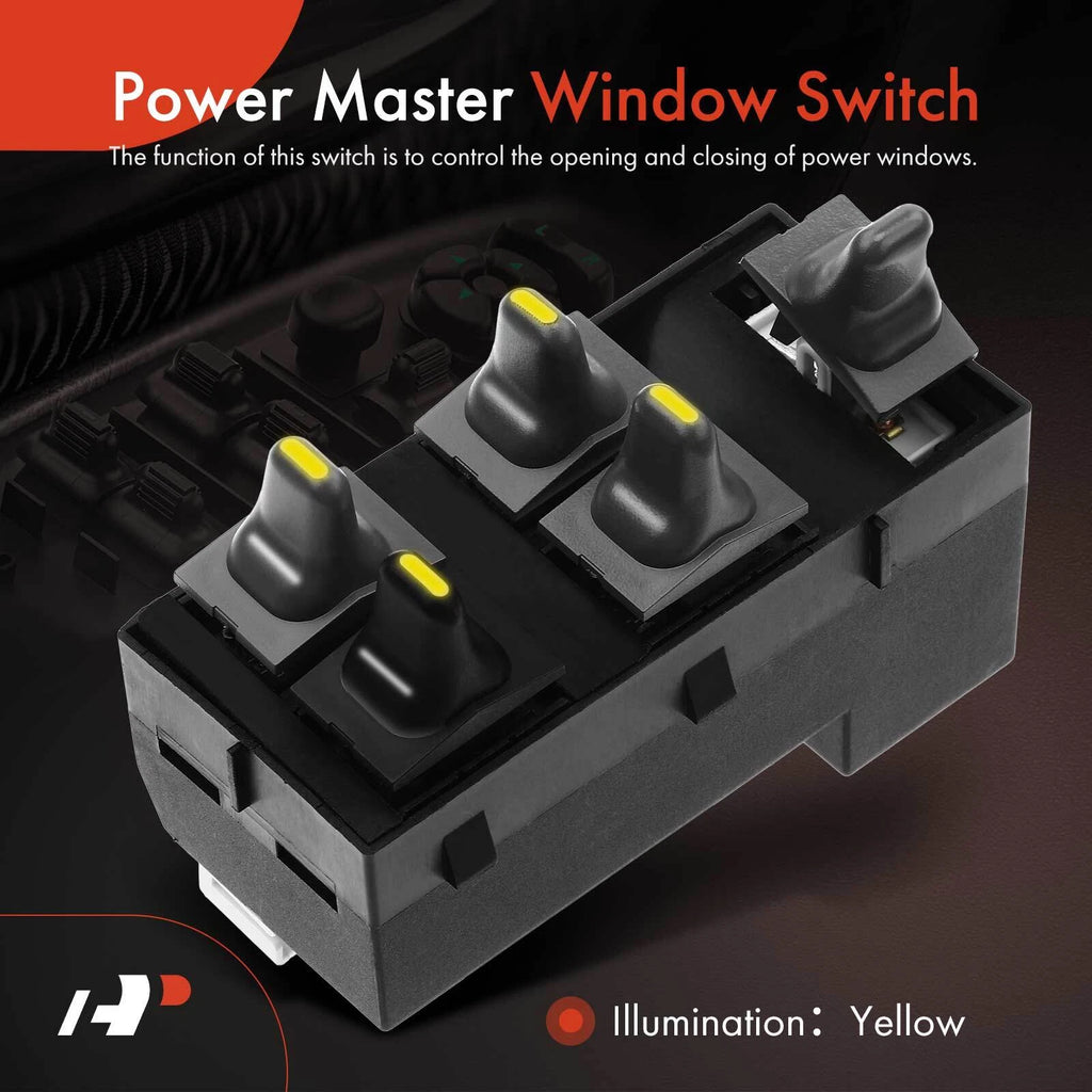 Front Left Power Window Switch for Pontiac Grand Am (1996-2005)